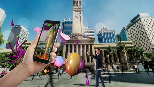 Augmented Reality of Artificial Ecology