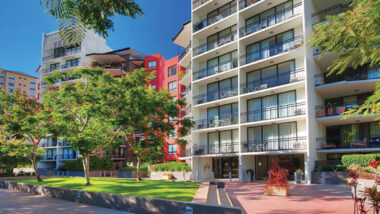 The Docks Apartment Building Front